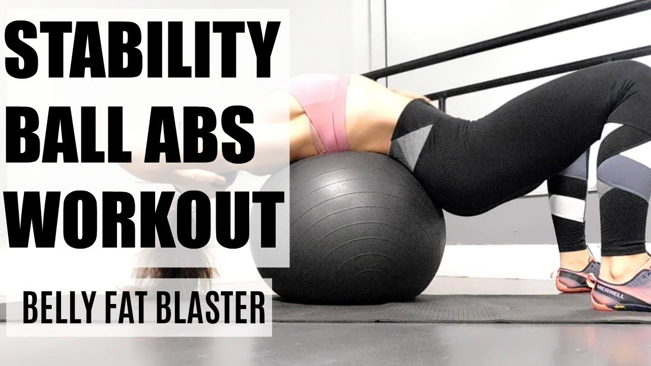 STABILITY BALL ABS WORKOUT | BELLY FAT BLASTER · YourFitnessNews.com ...