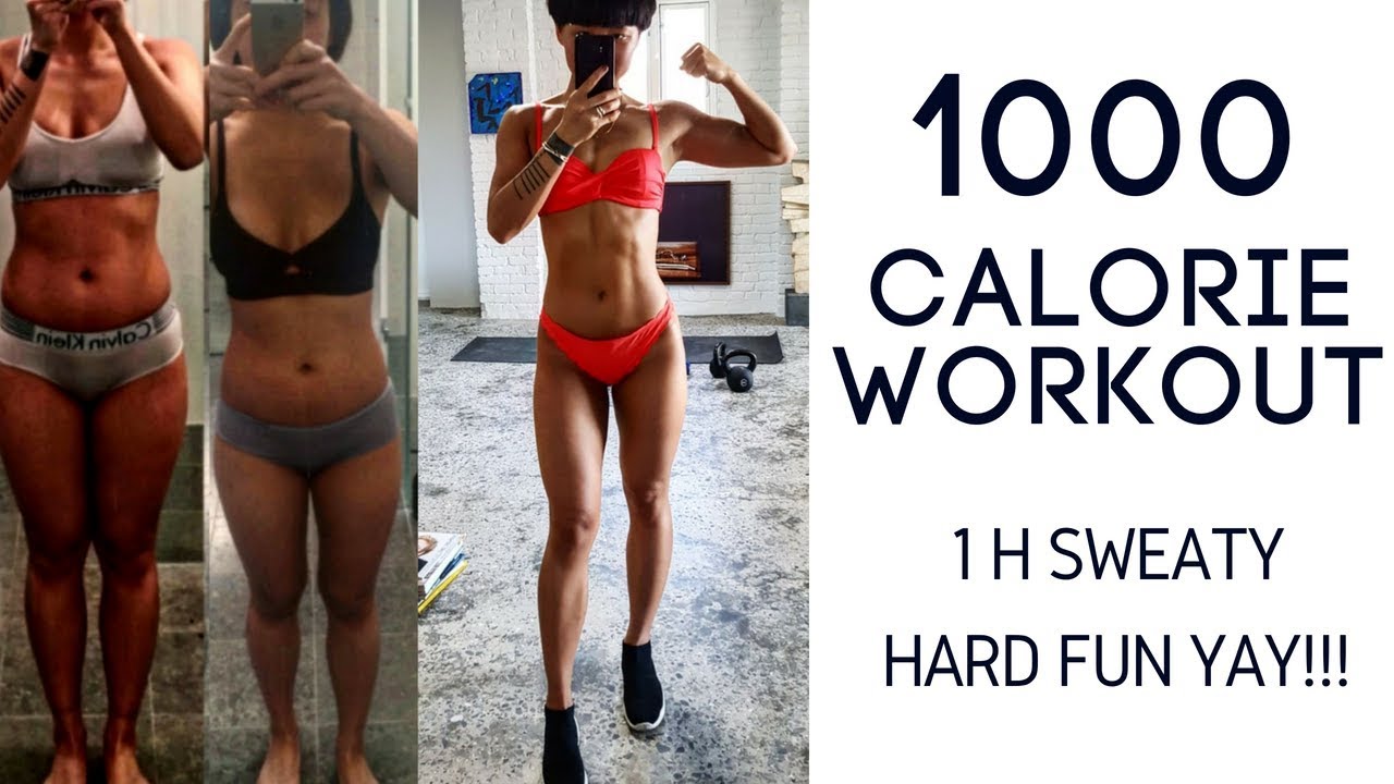 1000 Calorie Burn Workout Hiit Strength Training Abs And Full Body Workout To Burn 1000