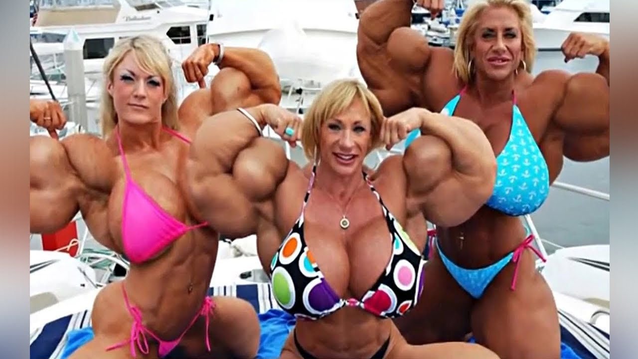 Girl the muscular most world in The 11