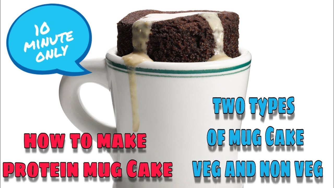 Low Carb | High Protein | Healthy Protein Mug Cake Recipe ...